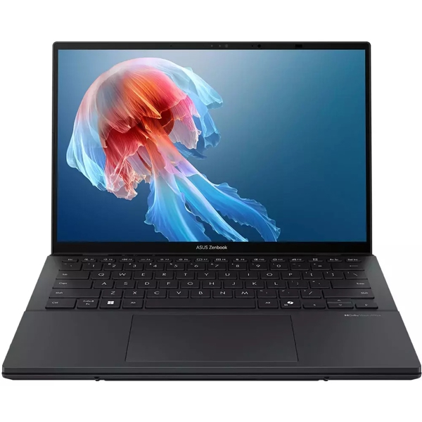 Notebook Asus 90NB14X1-M00320 Zenbook Duo 14 OLED, 14", Ultra 9-285H, 32GB, 1TB SSD, Integrated, W11H, Grey