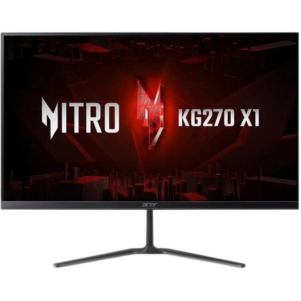 მონიტორი Acer UM.HX0EE.108 KG0 Nitro, 27", Monitor, FHD, IPS, HDMI, DP, Black