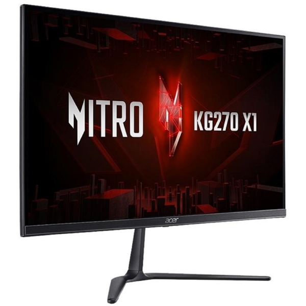 მონიტორი Acer UM.HX0EE.108 KG0 Nitro, 27", Monitor, FHD, IPS, HDMI, DP, Black
