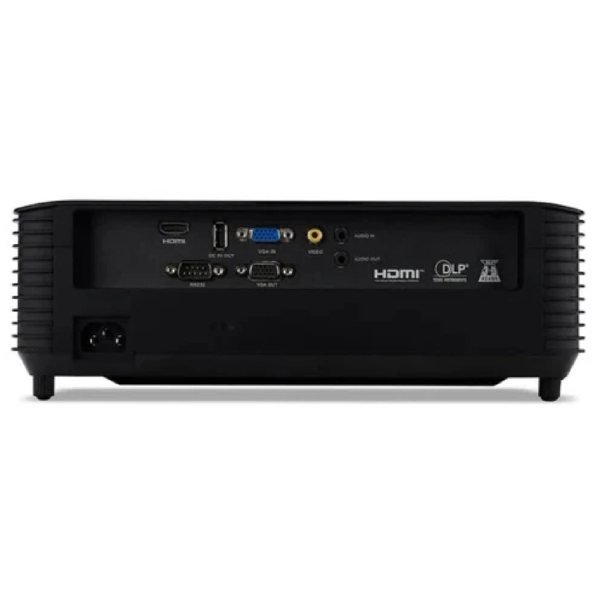 პროექტორი Acer MR.JTH11.00Q X129H, DLP Projector, XGA 1024 x 768, 4800Lm, Black