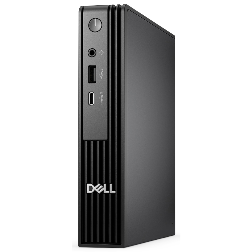 პერსონალური კომპიუტერი Dell 210-BPPV Pro Micro QCM1250, Ultra 5-235T, 16GB, 512 SSD, Integrated, Black