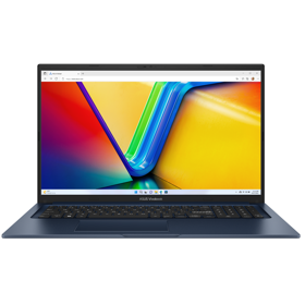ნოუთბუქი Asus 90NB10V2-M00PC0 Vivobook 17, 17.3", i5-1334U, 16GB, 512GB SSD, Integrated, Quiet Blue
