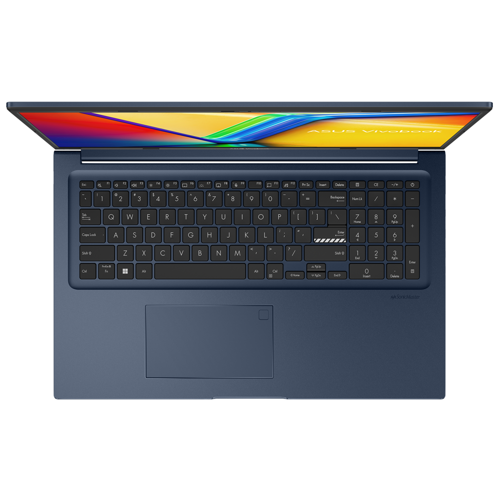 ნოუთბუქი Asus 90NB10V2-M00PC0 Vivobook 17, 17.3", i5-1334U, 16GB, 512GB SSD, Integrated, Quiet Blue