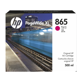 კარტრიჯი HP 3ED83A 865 PageWide XL, Ink Cartridge, 500Ml, Magenta