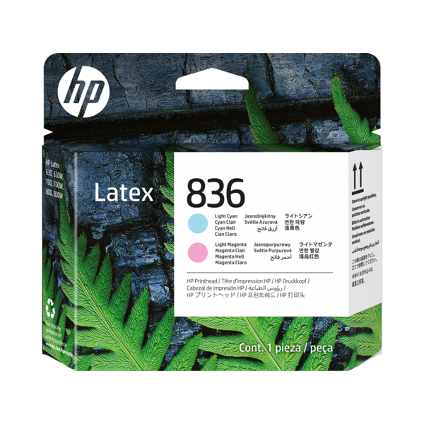 საბეჭდი თავაკი HP 4UV97A 836, Light Cyan/Light Magenta Latex Printhead