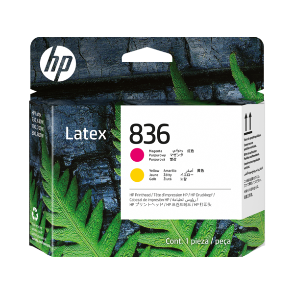 საბეჭდი თავაკი HP 4UV96A 836 Magenta/Yellow, Latex Printhead