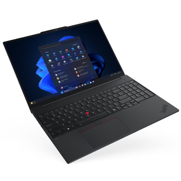 ნოუთბუქი Lenovo 21TF004QGX Thinkpad E16 G3, 16", Core 7-240H, 16GB, 512GB SSD, Integrated, Black