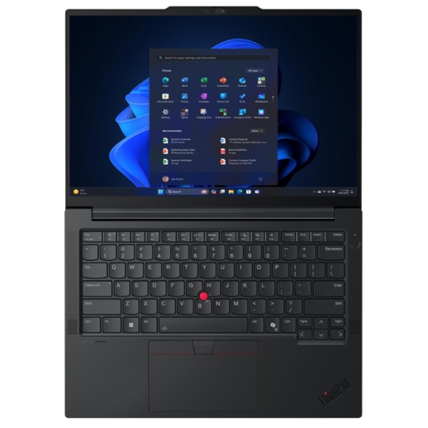 ნოუთბუქი Lenovo 21T90042GX Thinkpad E14 G7, 14", Core 7-240H, 16GB, 512GB SSD, Integrated, Black