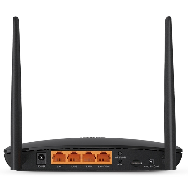 როუტერი TP-Link ARCHER MR202, 433Mbps, Dual-band 4G LTE Router, Black