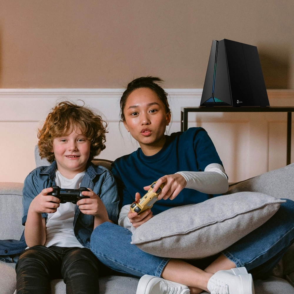 Wifi 6 Gaming Router TP-Link ARCHER GXE75, 2402Mbps, Black