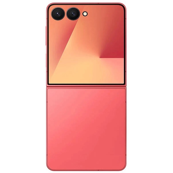 Mobile Phone Samsung Galaxy Z Flip 7, 12GB, 256B, Dual Sim+eSIM, 5G, NFC, Coral Red