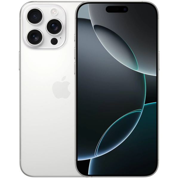 მობილური ტელეფონი Apple iPhone 16 Pro, 8GB, 512GB, SIM1 + ESIM, 5G, NFC, White Titanium