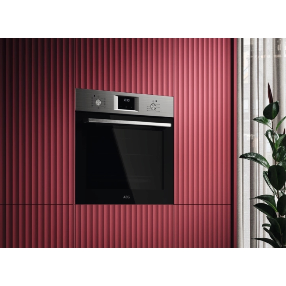 Built-In Electric Oven AEG OA5CB31SM, 2700W, 72L, Silver