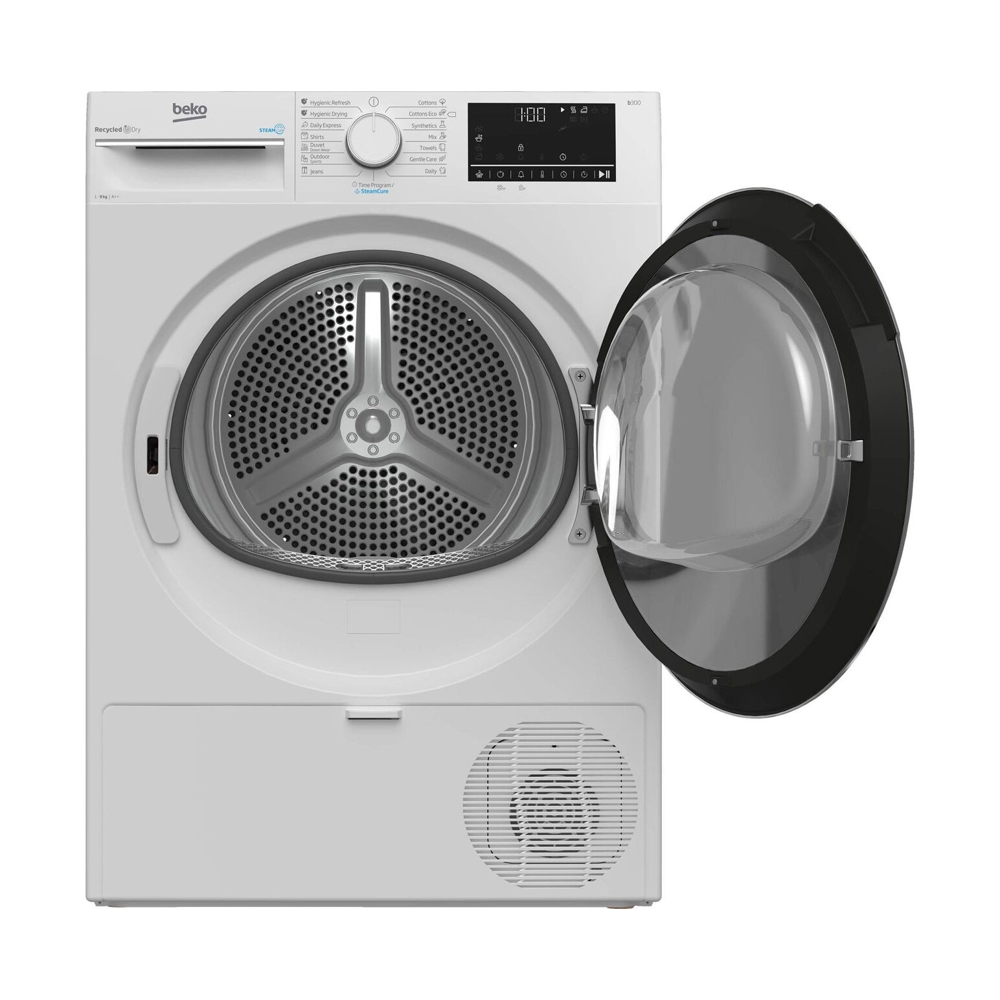Washing Dryer Beko B3T43230 b300, 9Kg, 64Db, White