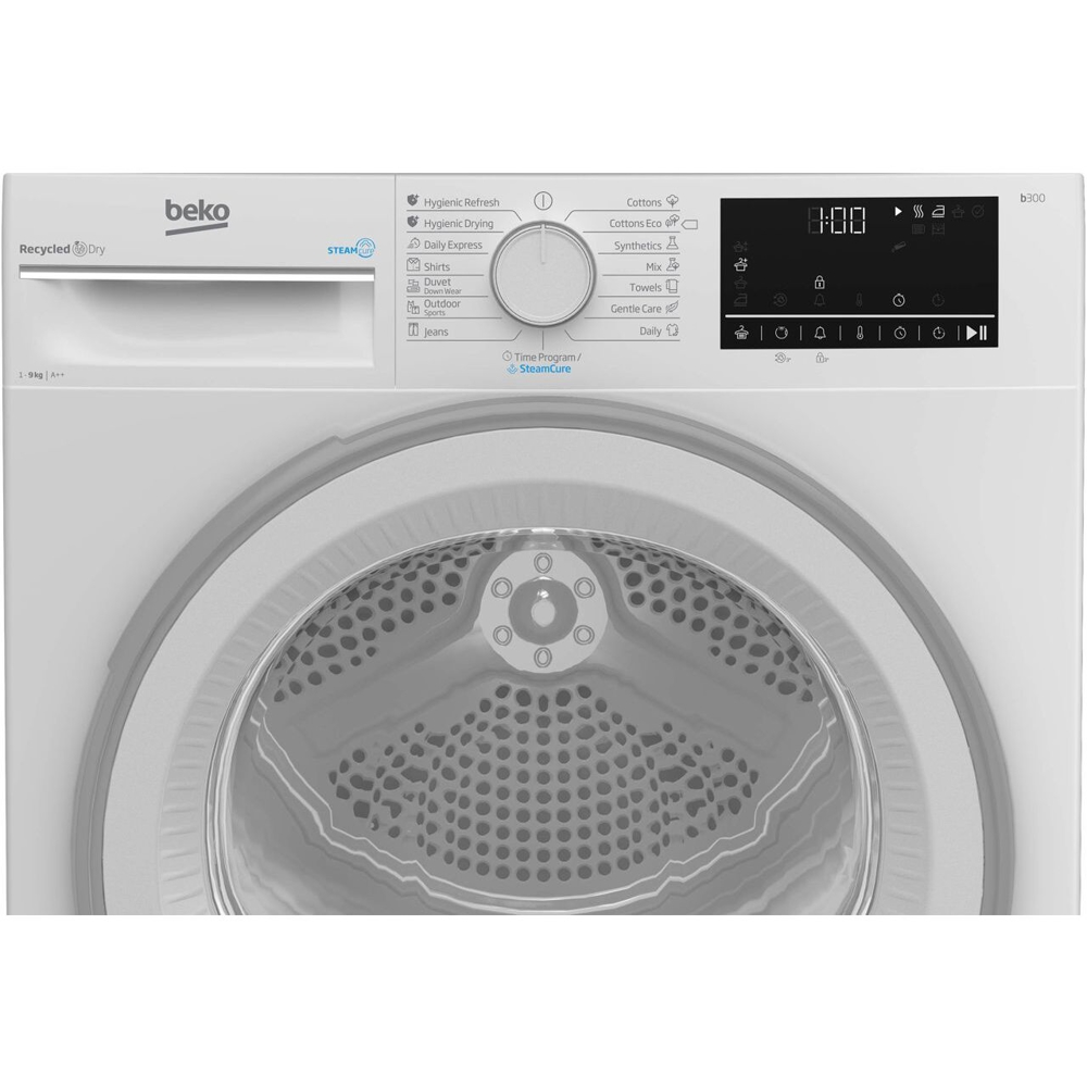 Washing Dryer Beko B3T43230 b300, 9Kg, 64Db, White