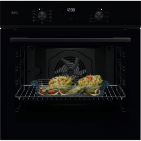 ჩასაშენებელი ელექტრო ღუმელი AEG NBU5A21SB, 2790W, 72L, Built-In Electric Oven, Black