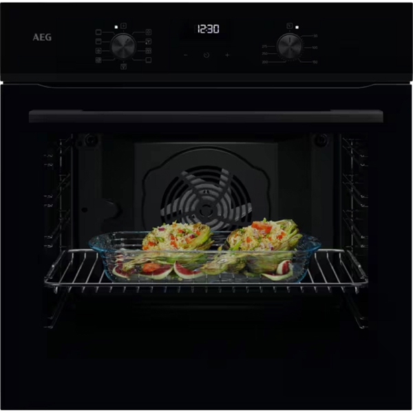 ჩასაშენებელი ელექტრო ღუმელი AEG NBU5A21SB, 2790W, 72L, Built-In Electric Oven, Black