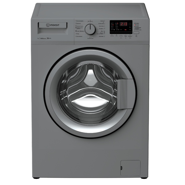 სარეცხი მანქანა Indesit WIN710S, 7Kg, 1000Rpm, A+++, 75dB, Washing Machine, Grey