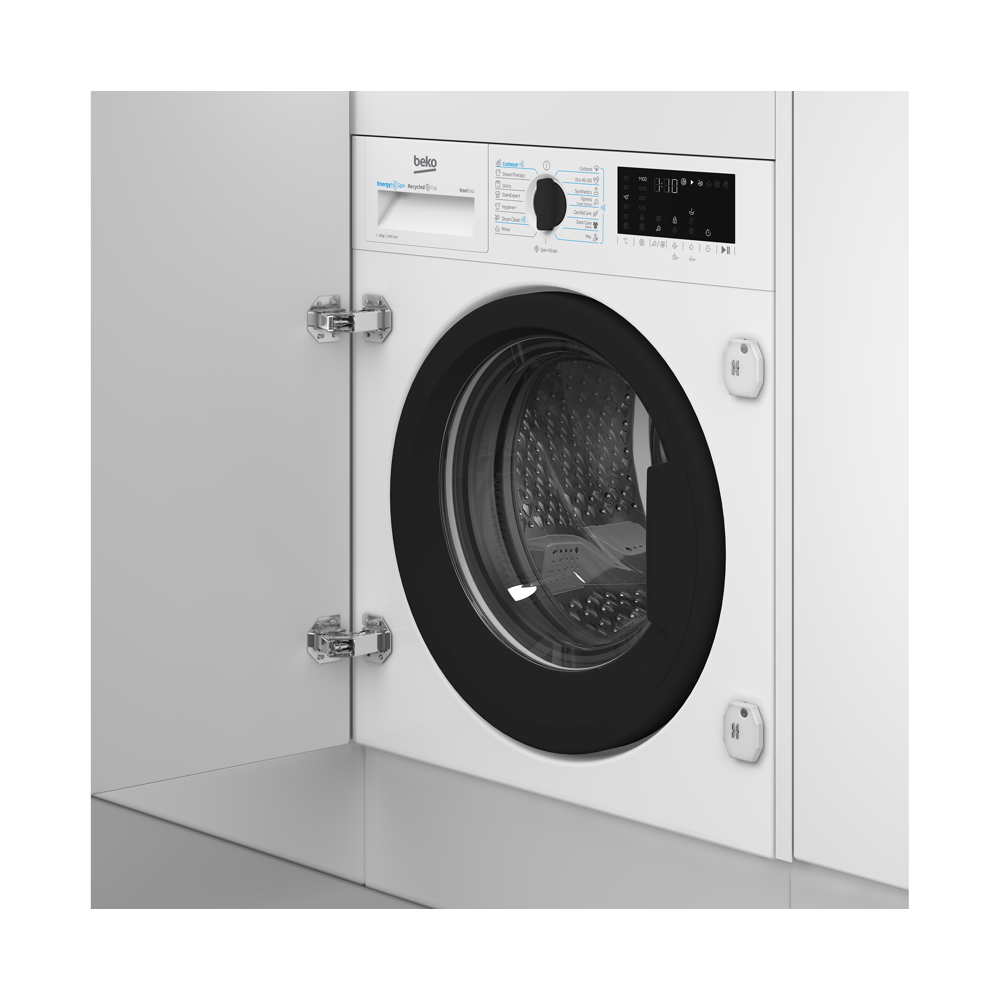 Built-in Washing Machine Beko B3WBT681415W b300, 8Kg, 1400Rpm, A, White