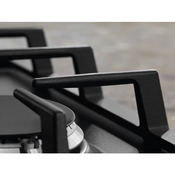 ჩასაშენებელი გაზის ქურის ზედაპირი Electrolux KGS6436K, Built-in Gas Cooktop, Black