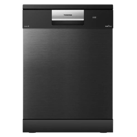 ჭურჭლის სარეცხი მანქანა Toshiba DW-16F1(BS)-CIS, A, 42Dba, Dishwasher, Black