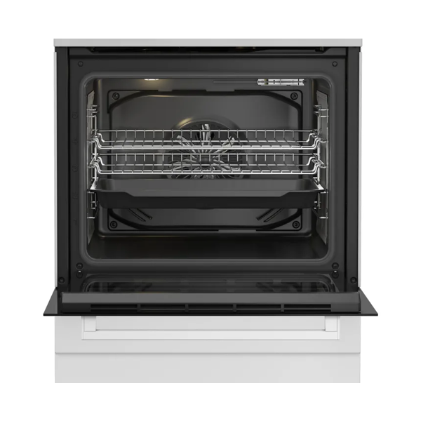 Gas Cooker Beko FBE63131WCS, 3 Gas + 1 electric, White