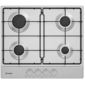 Built-in Gas Cooktop Indesit THPM 641 IX/I, Stainless Steel