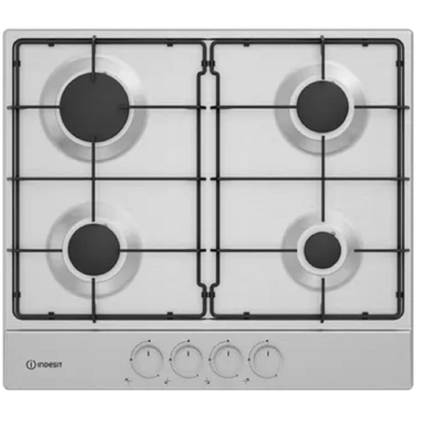 Built-in Gas Cooktop Indesit THPM 641 IX/I, Stainless Steel