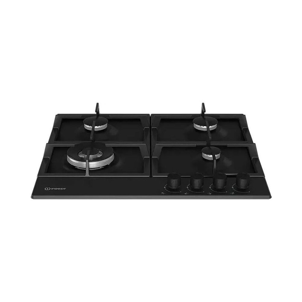 Built-in Gas Cooktop Indesit THPM 642 WS/BL/I, Black