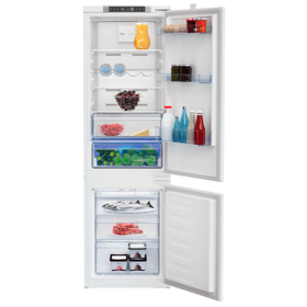 Built-in Refrigerator Beko BCNA275E3S b300, 275L, A++, 40db, No Frost, White