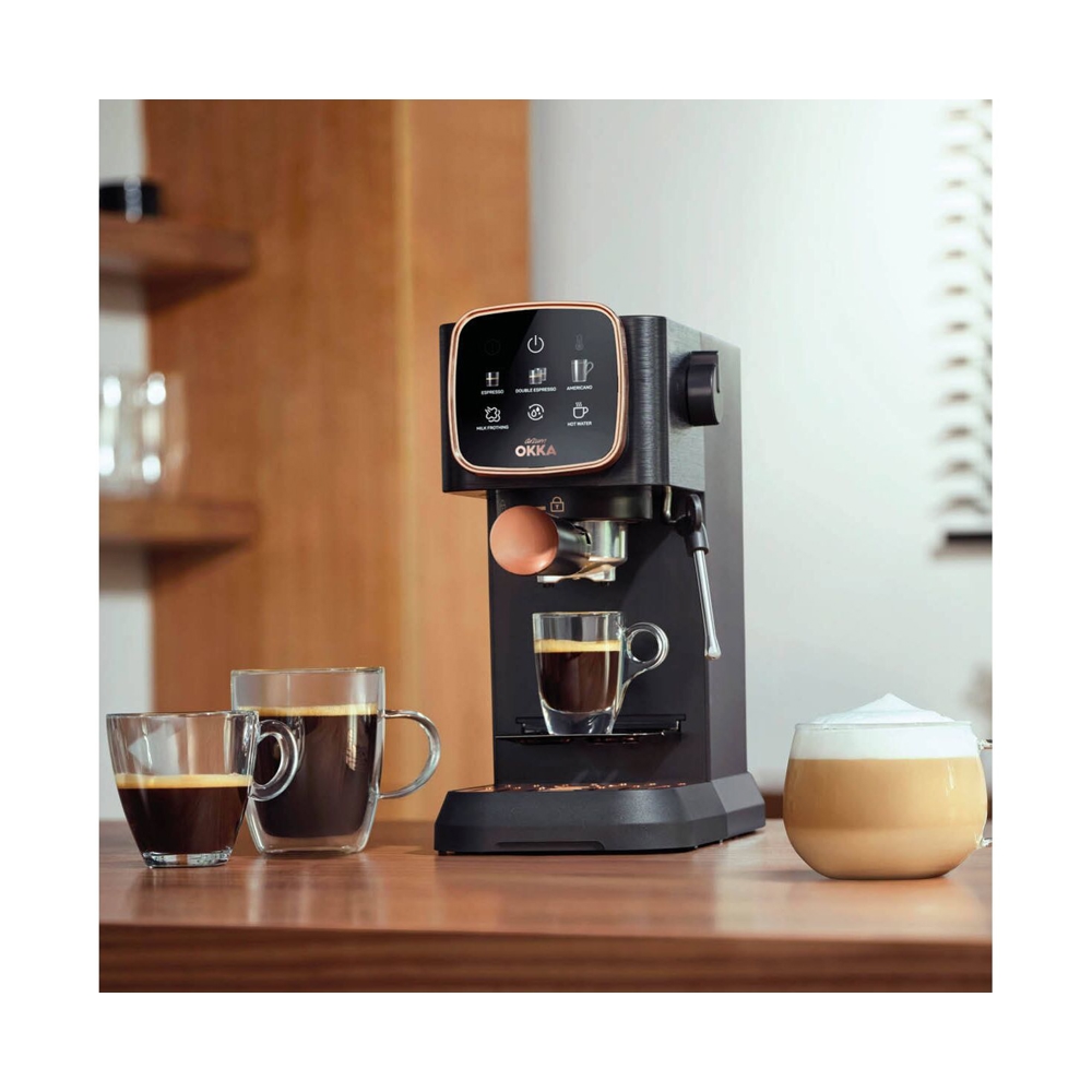 ყავის აპარატი Arzum OK0034, 1628W, 1.1L, Coffee Machine, Black