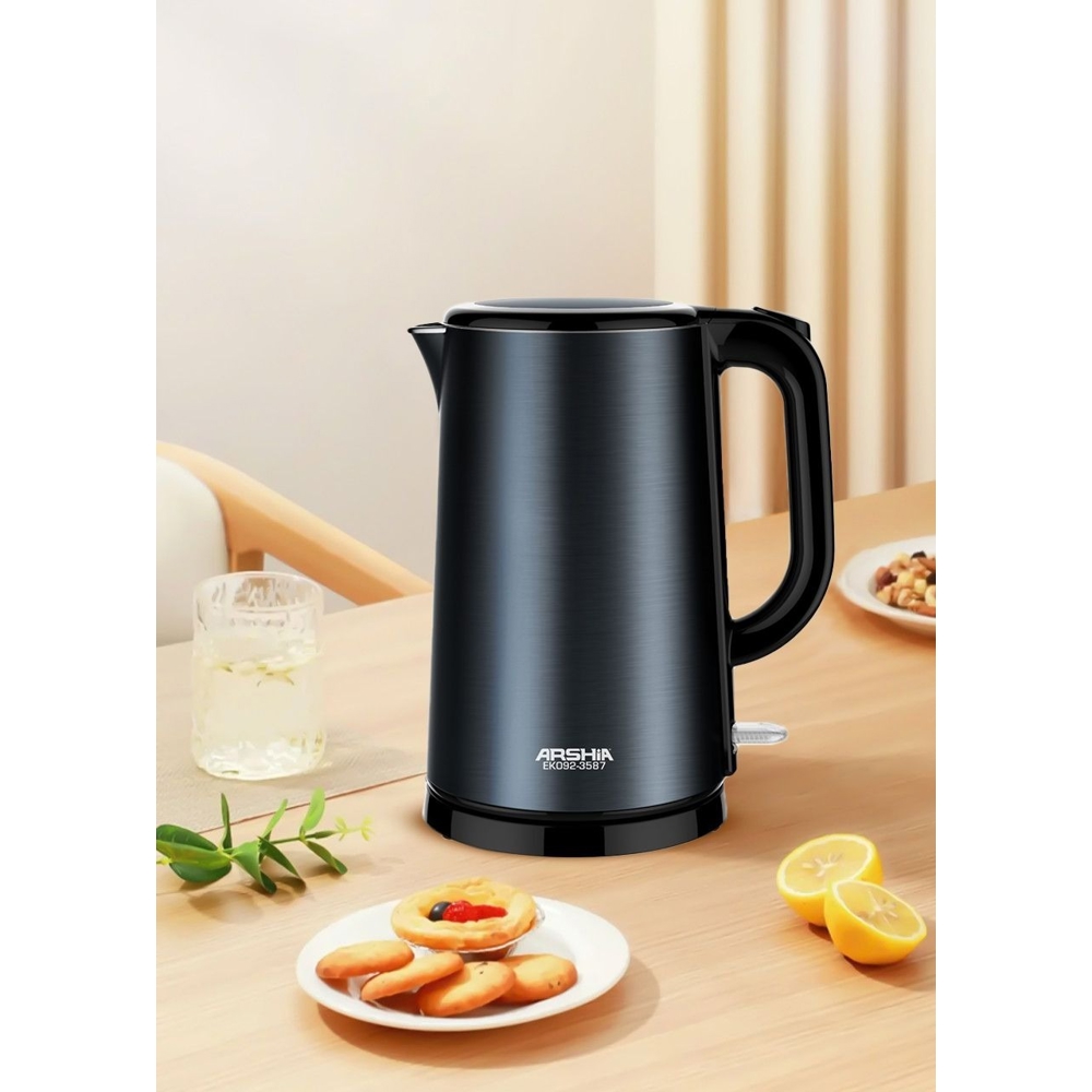 ელექტრო ჩაიდანი Arshia EK092-3587, 1800W, 1.7L, Electric Kettle, Blue