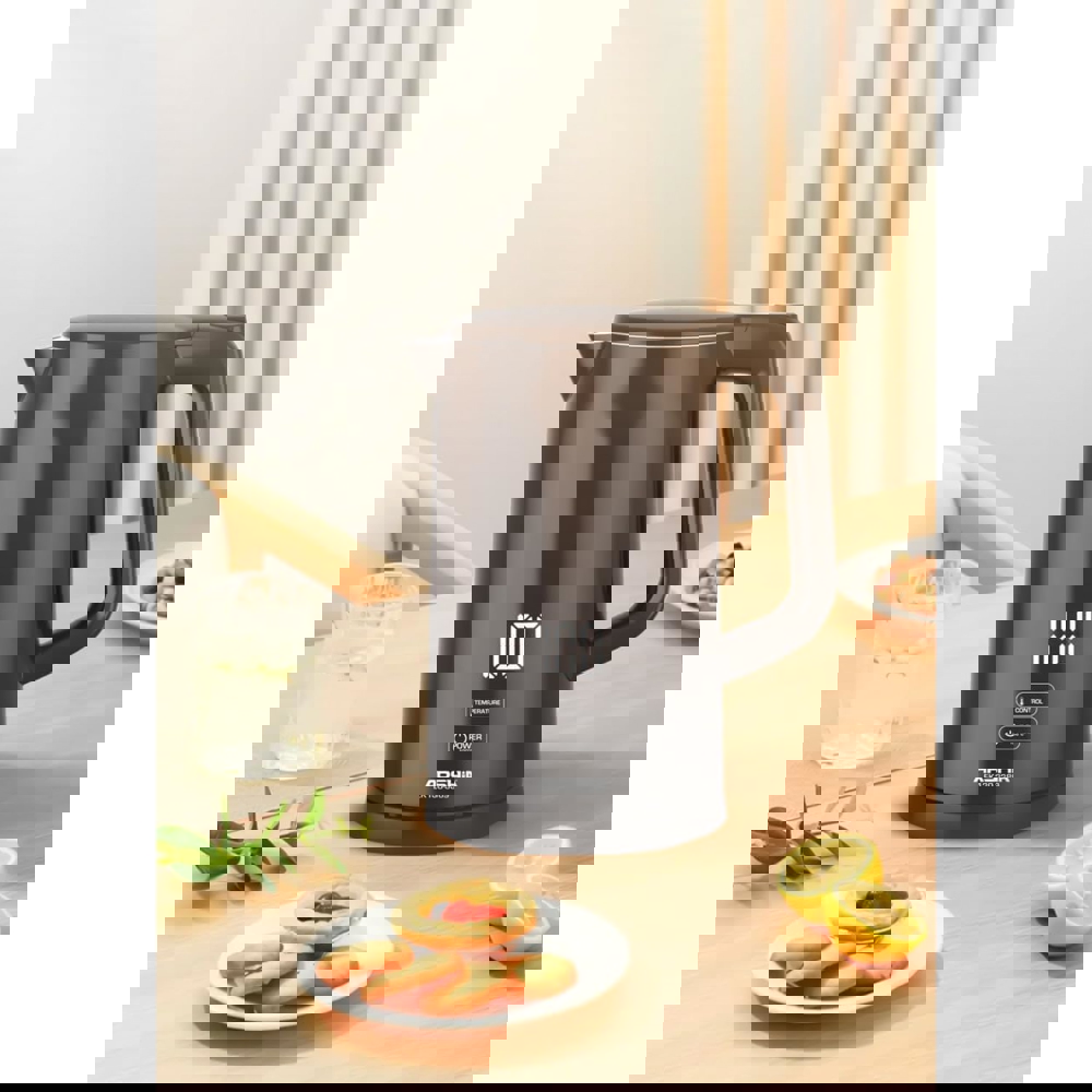 ელექტრო ჩაიდანი Arshia EK130-3389, 1800W, 1.7L, Electric Kettle, Black