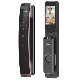 კარის ჭკვიანი საკეტი Midea BF550 PLUS, Smart Door Lock, Black