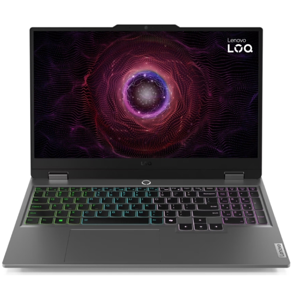 ნოუთბუქი Lenovo 83JC00LBRK LOQ 15ARP9, 15.6", Ryzen 5-7235HS, 16GB, 512GB SSD, RTX4050 6GB, Luna Grey