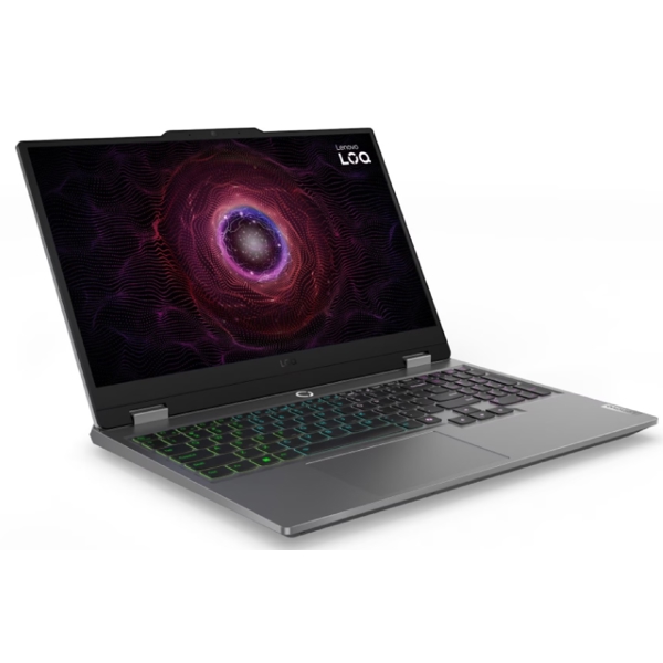 ნოუთბუქი Lenovo 83JC00LBRK LOQ 15ARP9, 15.6", Ryzen 5-7235HS, 16GB, 512GB SSD, RTX4050 6GB, Luna Grey