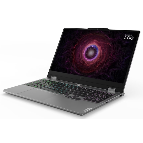 ნოუთბუქი Lenovo 83JC00LBRK LOQ 15ARP9, 15.6", Ryzen 5-7235HS, 16GB, 512GB SSD, RTX4050 6GB, Luna Grey