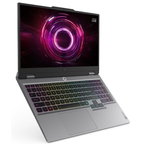 ნოუთბუქი Lenovo 83JG000XRK LOQ 15AHP10, 15.6", Ryzen 7-260, 16GB, 1TB SSD, RTX5050 8GB, Luna Grey