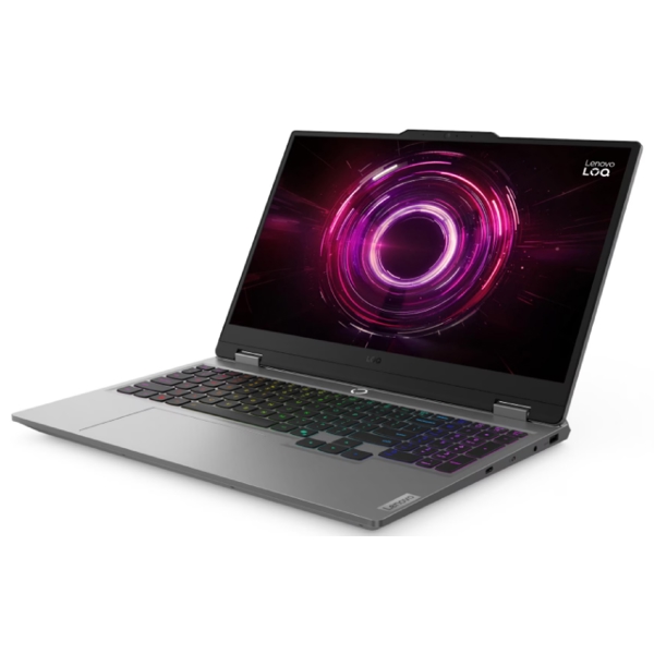 ნოუთბუქი Lenovo 83JG000XRK LOQ 15AHP10, 15.6", Ryzen 7-260, 16GB, 1TB SSD, RTX5050 8GB, Luna Grey