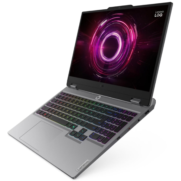 ნოუთბუქი Lenovo 83JG000XRK LOQ 15AHP10, 15.6", Ryzen 7-260, 16GB, 1TB SSD, RTX5050 8GB, Luna Grey