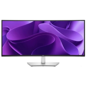 მონიტორი Dell 210-BRDR Pro 34 Plus P3425WE, 34.1", Curved Monitor, UWQHD, IPS, HDMI, DP, USB, USB-C, Silver/Black