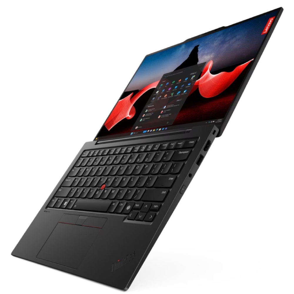 Notebook Lenovo 21KC00DUFW ThinkPad X1 Carbon G12, 14", Ultra 7-155U, 32GB, 1TB SSD, Integrated, W11P, Black