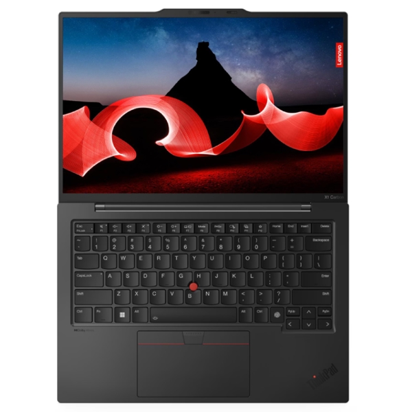 ნოუთბუქი Lenovo 21KC00DUFW ThinkPad X1 Carbon G12, 14", Ultra 7-155U, 32GB, 1TB SSD, Integrated, W11P, Black