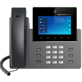 IP ტელეფონი Grandstream GXV3450, IP Phone, POE, 16 SIP, Black