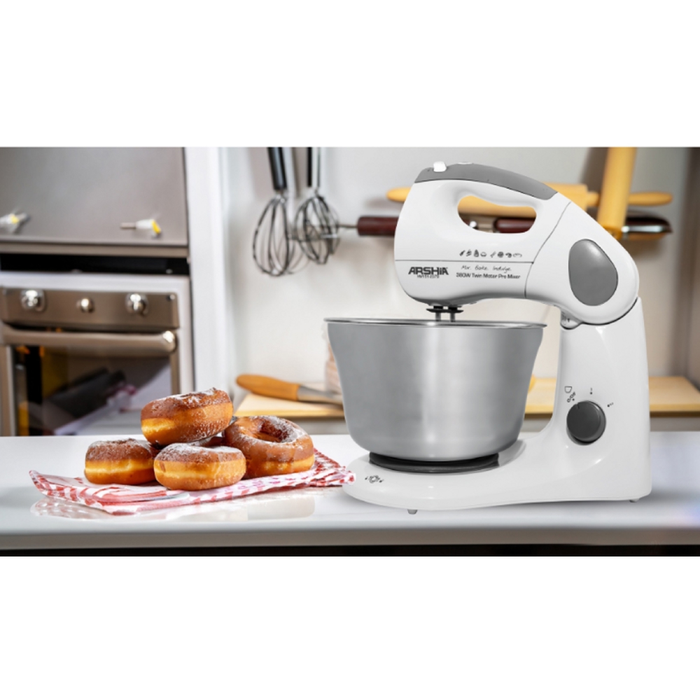 მიქსერი Arshia HM151-2379, 380W, Mixer, White