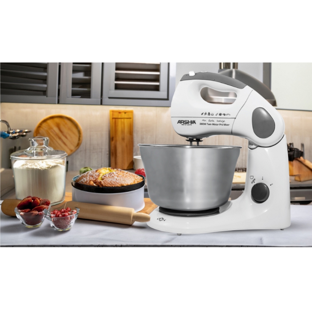 მიქსერი Arshia HM151-2379, 380W, Mixer, White