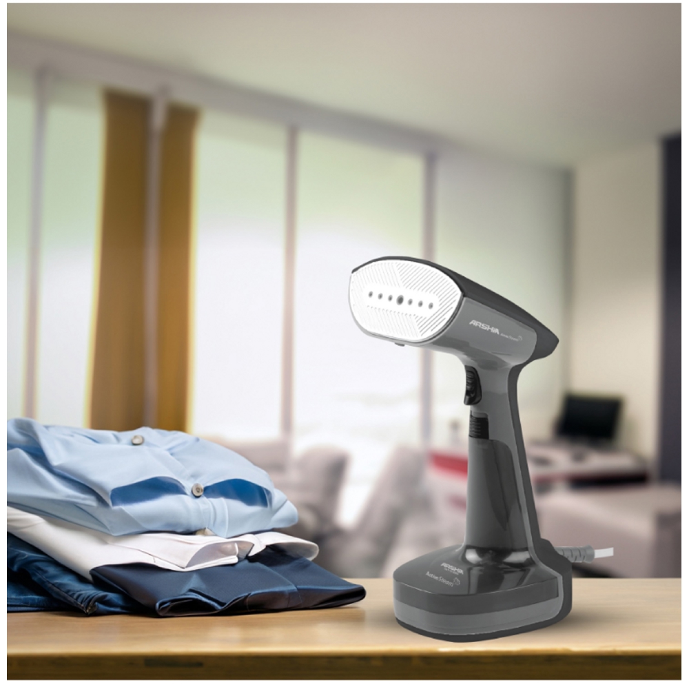 ორთქლის უთო Arshia HS115-3069, 1800W, 0.25L, Steam Iron, Black