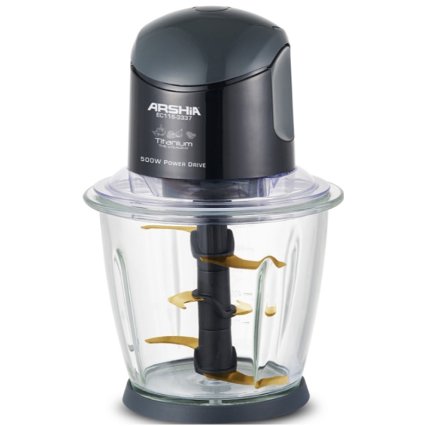 Chopper Arshia EC116-3337, 500W, 1.5L, Black