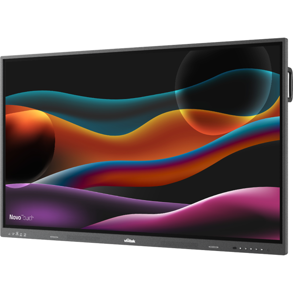 Smart Board Vivitek EK757i NovoTouch, 75", RAM 16GB, 128GB, Android 14, Grey