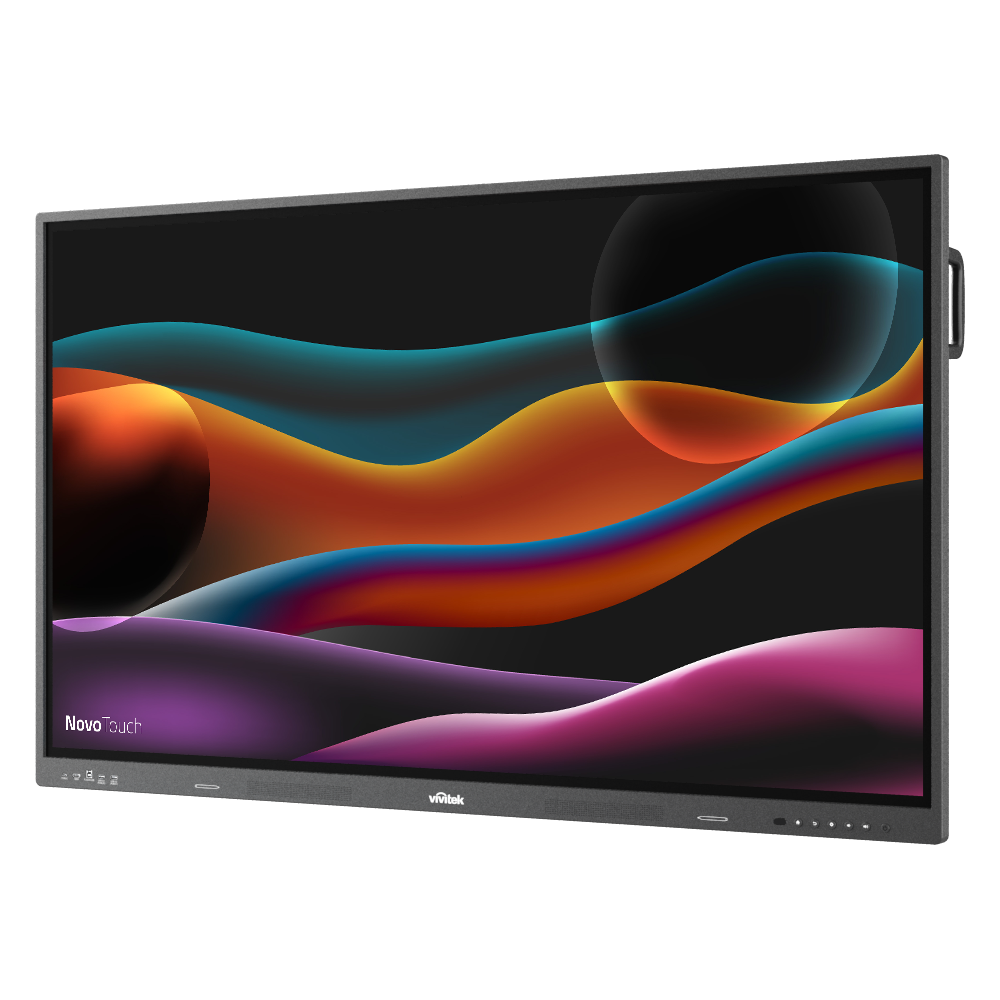 Smart Board Vivitek EK757i NovoTouch, 75", RAM 16GB, 128GB, Android 14, Grey